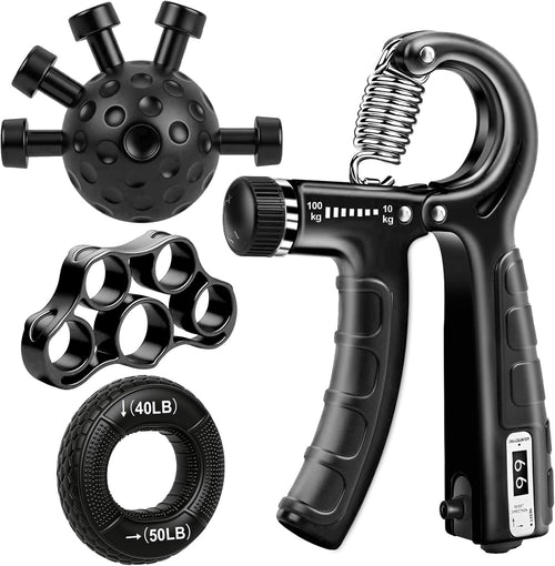 Adjustable Grip Trainer Set – Hand & Forearm Strengthener