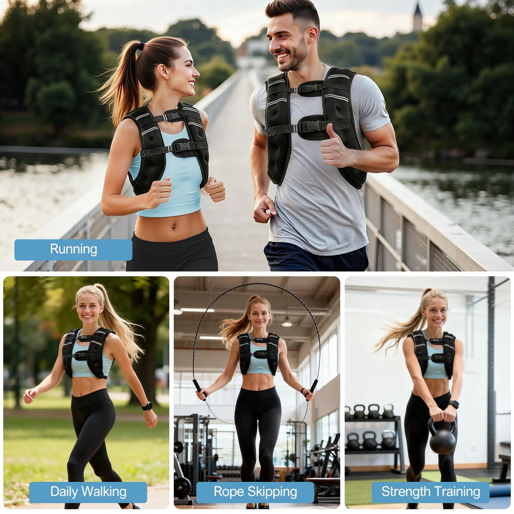 Adjustable Weighted Training Vest – Strength & Conditioning Equipment