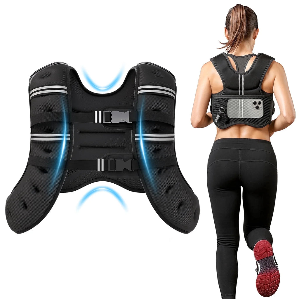 Adjustable Weighted Training Vest – Strength & Conditioning Equipment