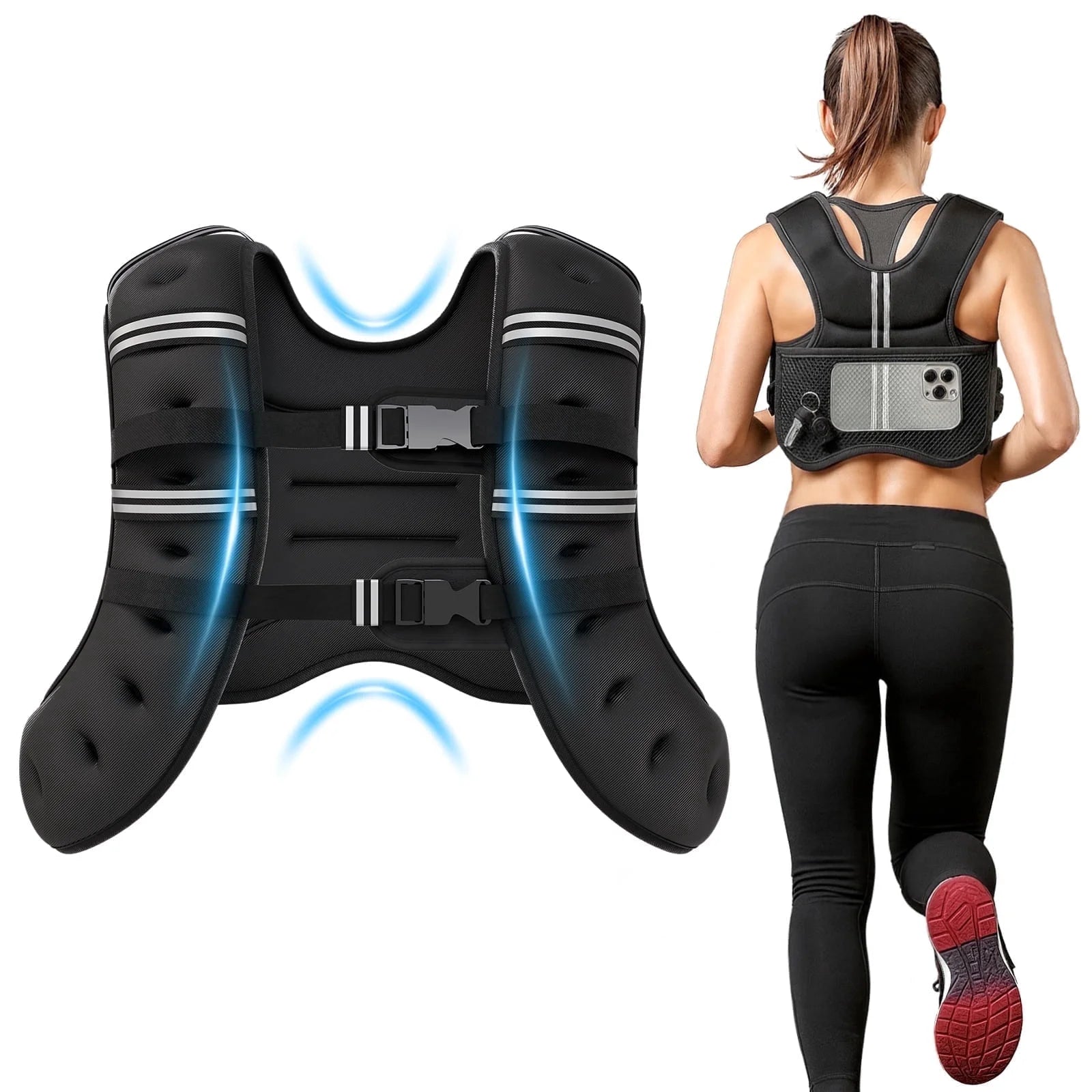 Adjustable Weighted Training Vest – Strength & Conditioning Equipment