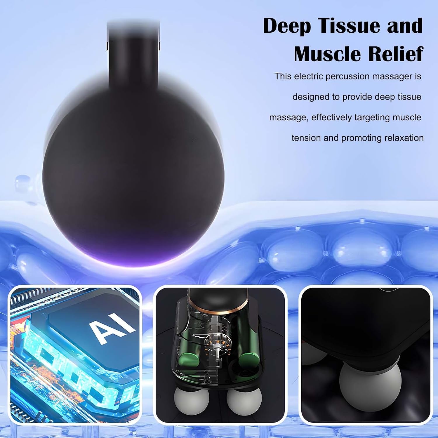 Professional Percussion Massage Gun – Muscle Recovery Device