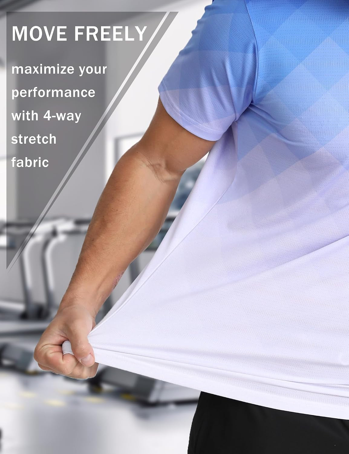 Men'S Performance Training T-Shirt – Quick-Dry Moisture-Wicking Athletic Tee