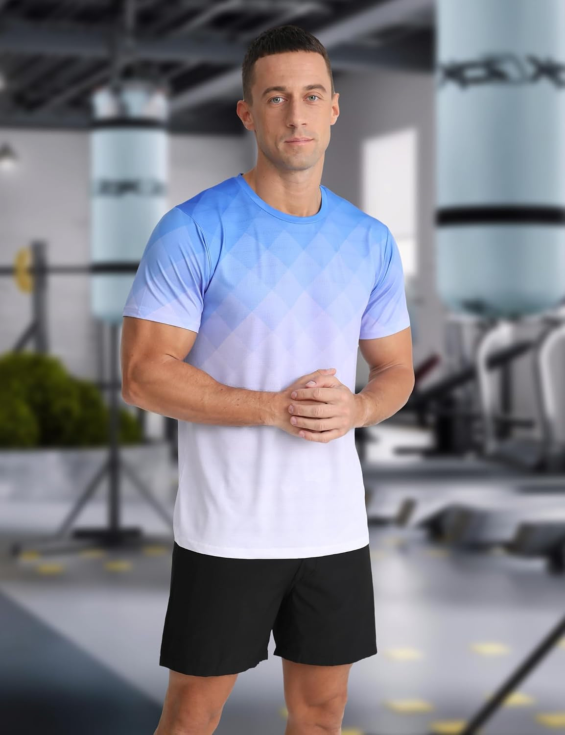 Men'S Performance Training T-Shirt – Quick-Dry Moisture-Wicking Athletic Tee