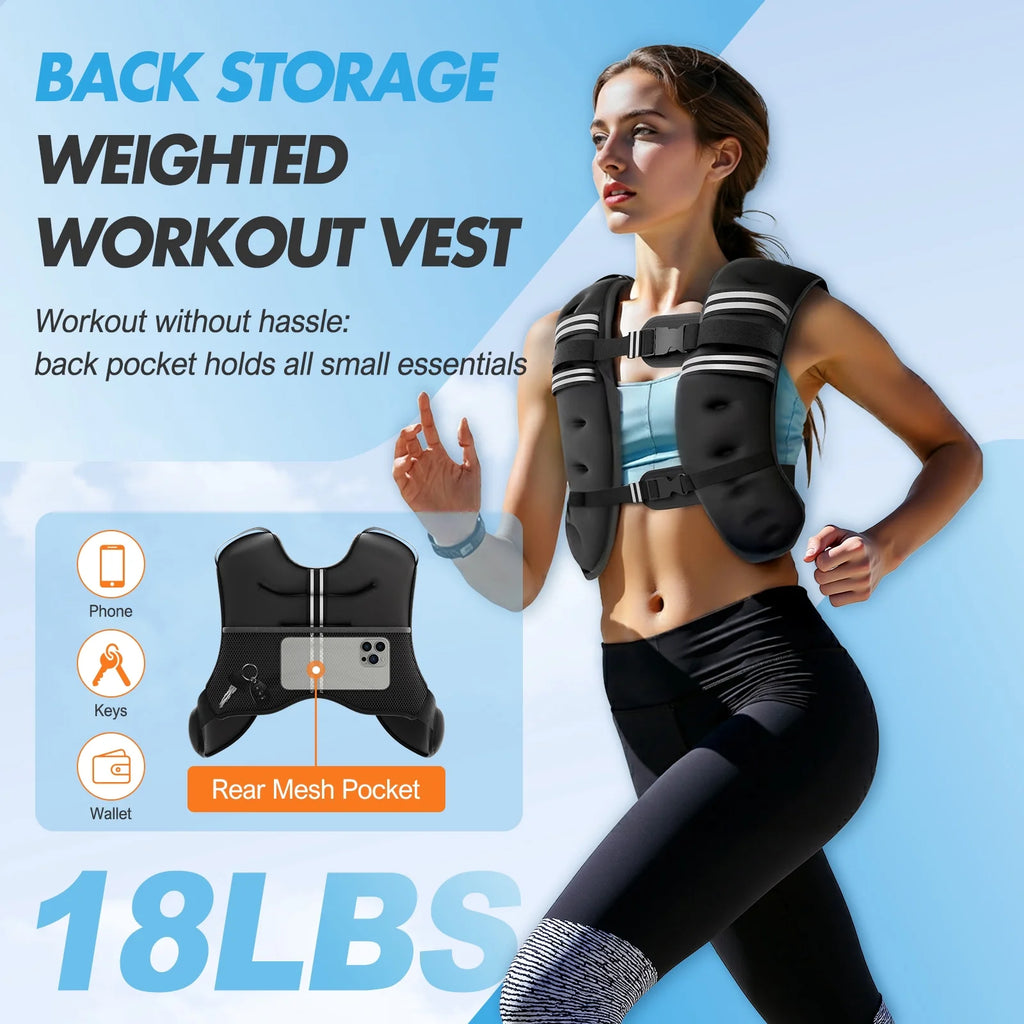 Adjustable Weighted Training Vest – Strength & Conditioning Equipment