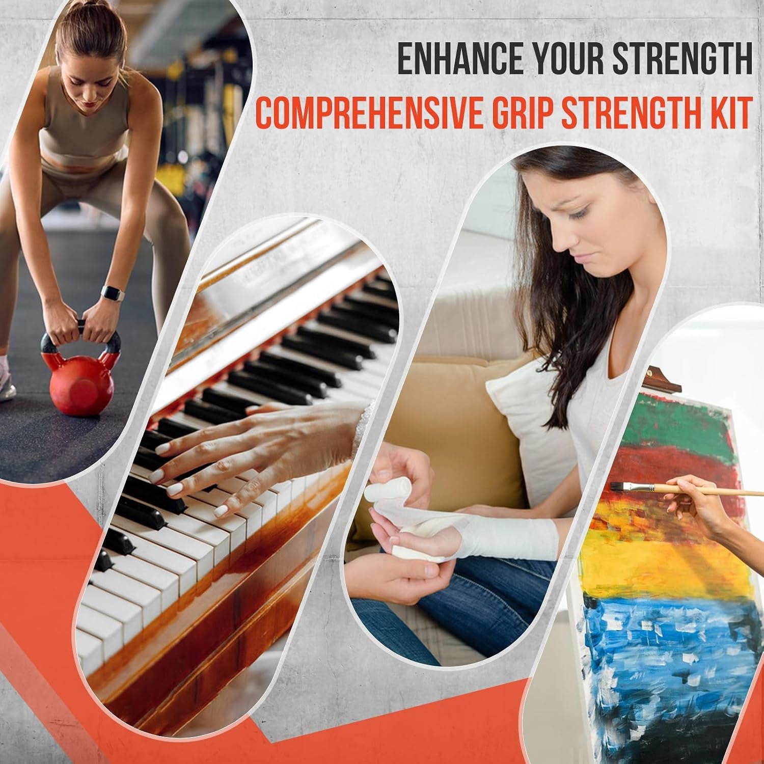 Adjustable Grip Trainer Set – Hand & Forearm Strengthener